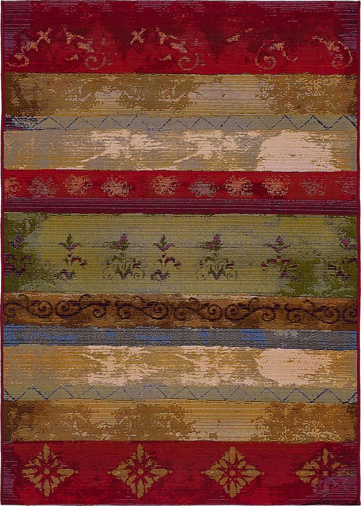 4' x 6' Easy-Clean Modern Indoor / Outdoor Rug