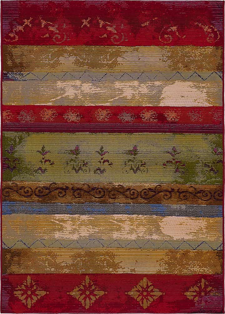 4' x 6' Easy-Clean Modern Indoor / Outdoor Rug