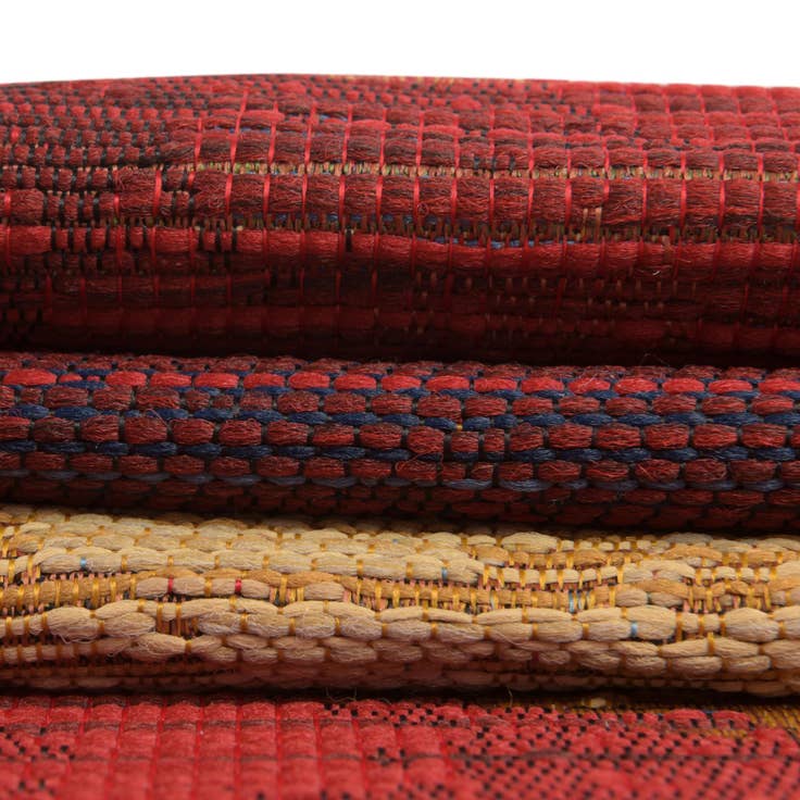 Detail image of 7' x 10' Easy-Clean Modern Indoor / Outdoor Rug