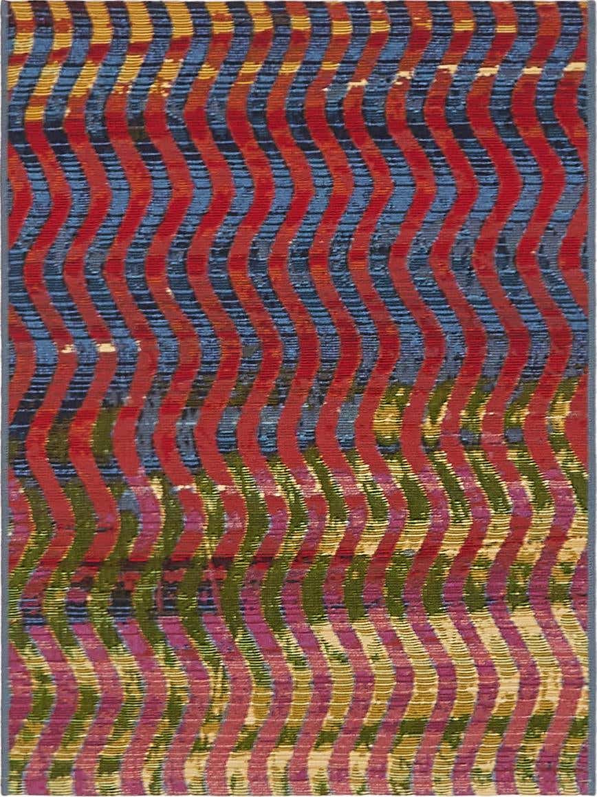 2' 2 x 3' Easy-Clean Modern Indoor / Outdoor Rug