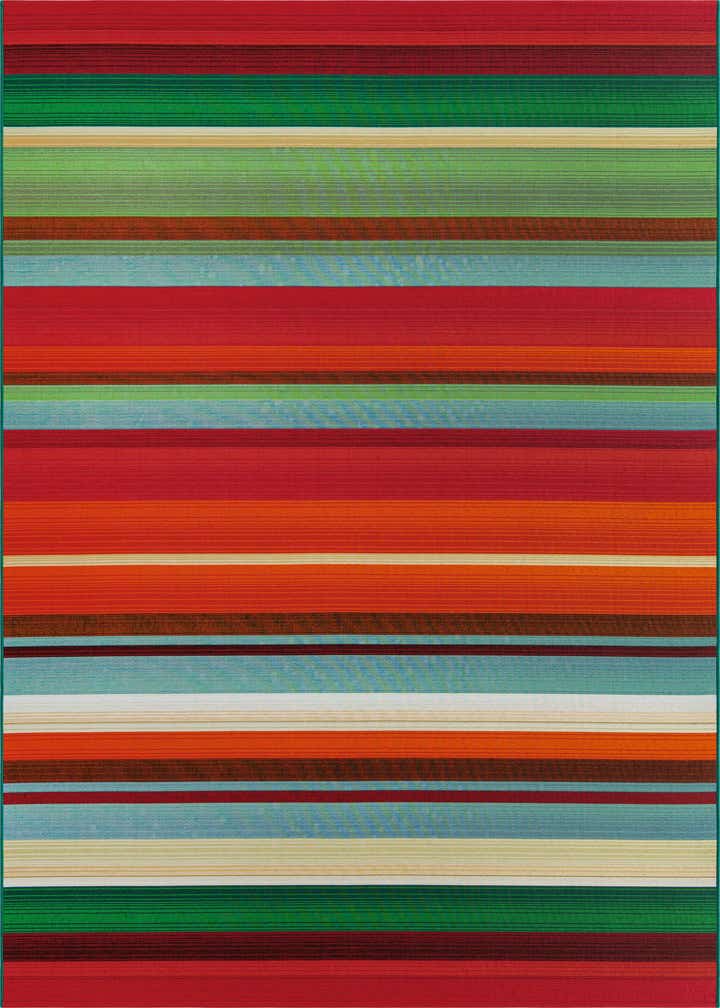 7' 10 x 10' Easy-Clean Modern Indoor / Outdoor Rug
