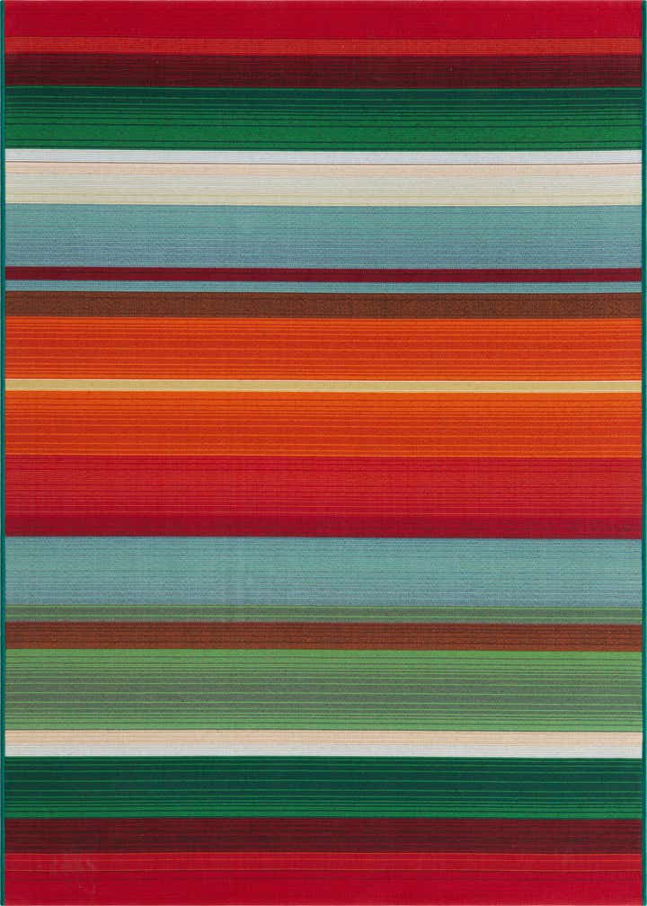 4' x 6' Easy-Clean Modern Indoor / Outdoor Rug