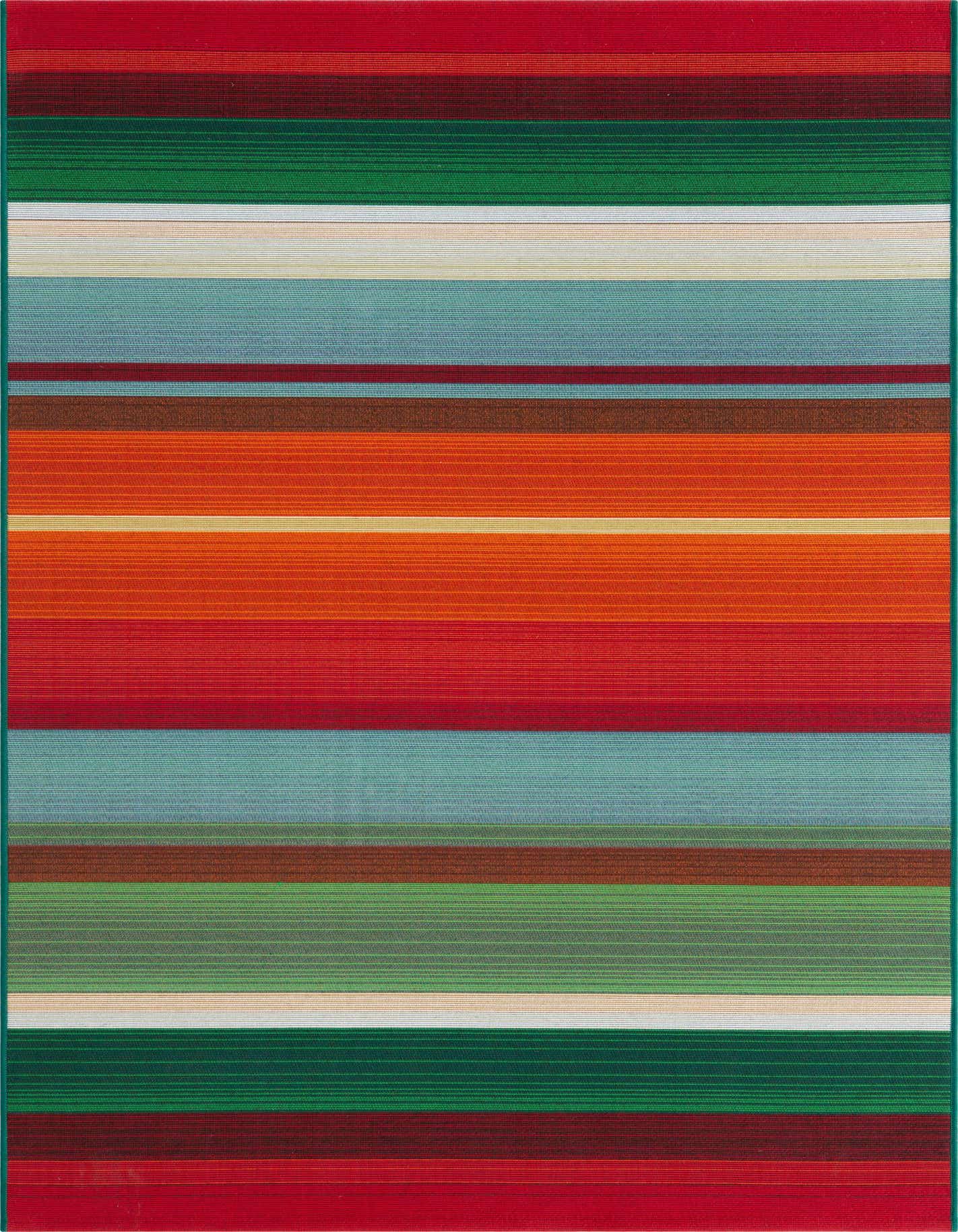 4' x 6' Easy-Clean Modern Indoor / Outdoor Rug