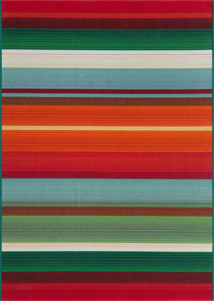 4' x 6' Easy-Clean Modern Indoor / Outdoor Rug