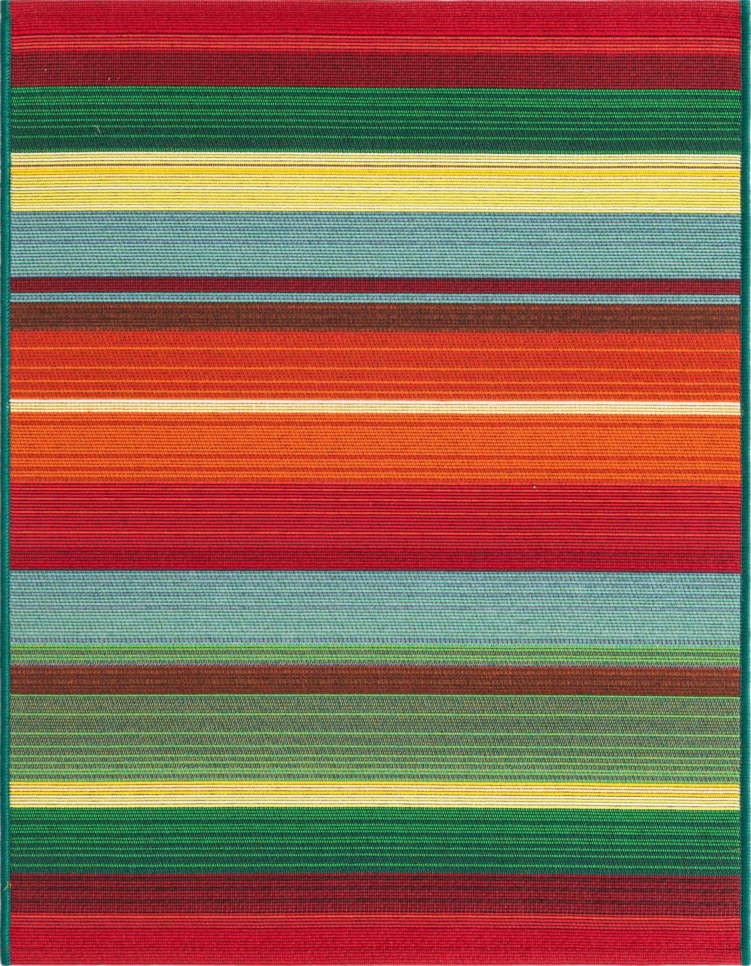 2' x 3' Easy-Clean Modern Indoor / Outdoor Rug