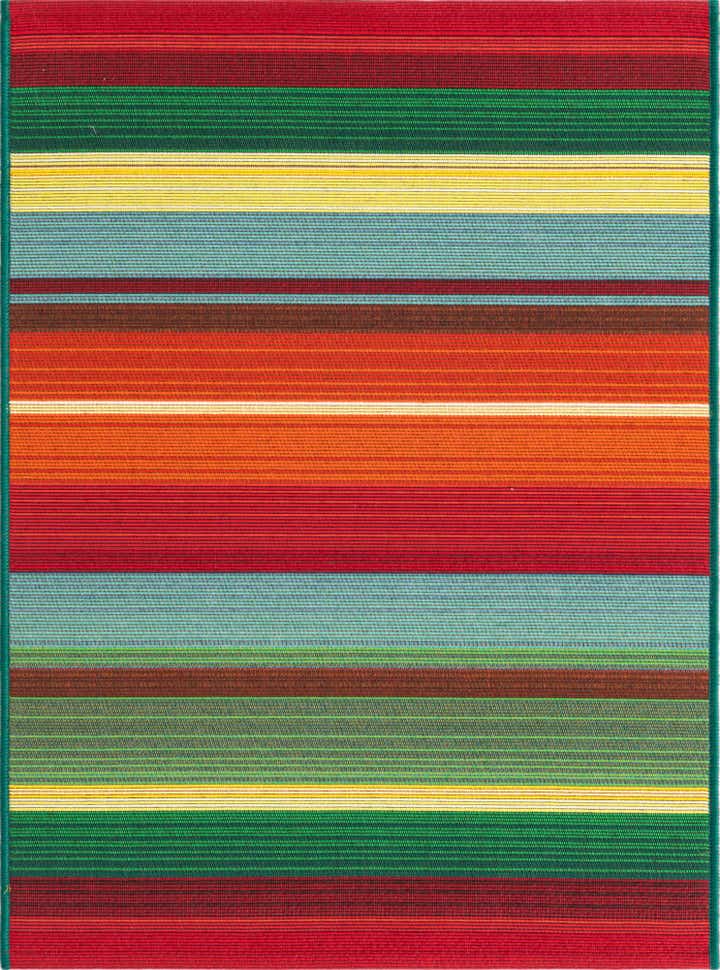 2' x 3' Easy-Clean Modern Indoor / Outdoor Rug