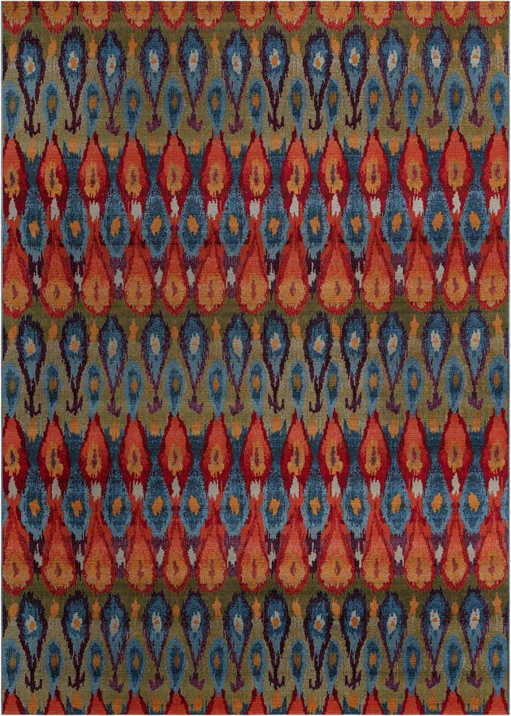 10' x 14' Easy-Clean Modern Indoor / Outdoor Rug