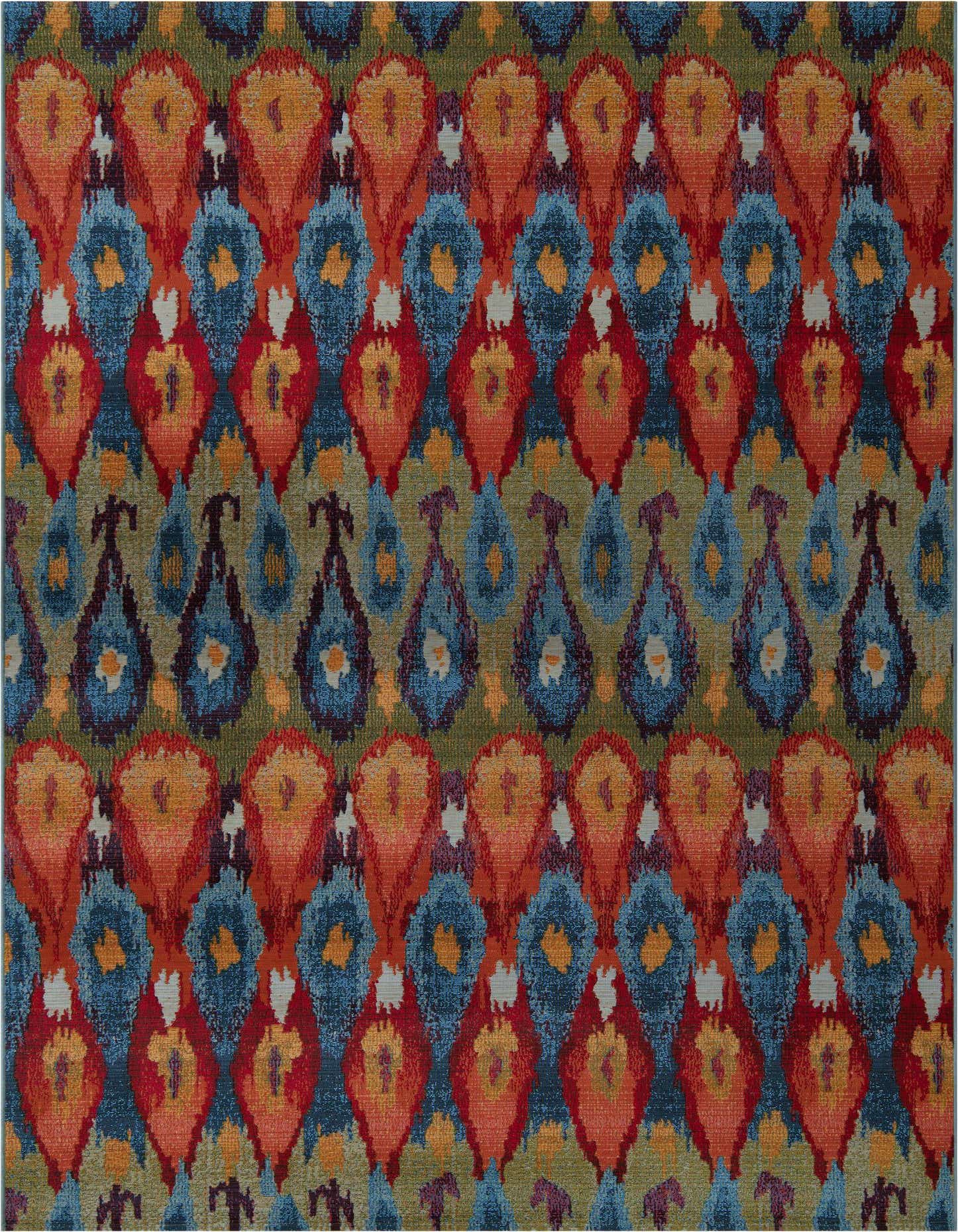 7' x 10' Easy-Clean Modern Indoor / Outdoor Rug