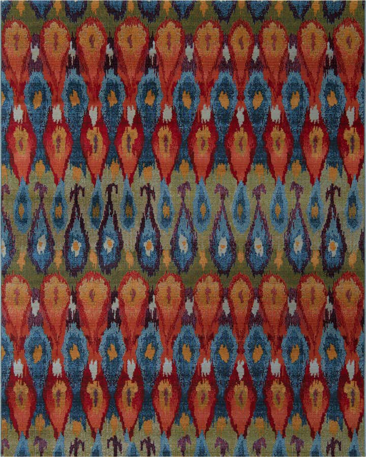 7' 10 x 10' Easy-Clean Modern Indoor / Outdoor Rug