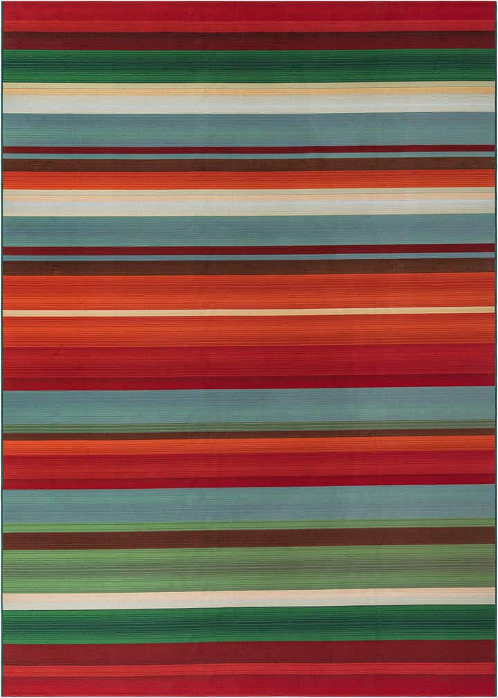 10' x 14' Easy-Clean Modern Indoor / Outdoor Rug