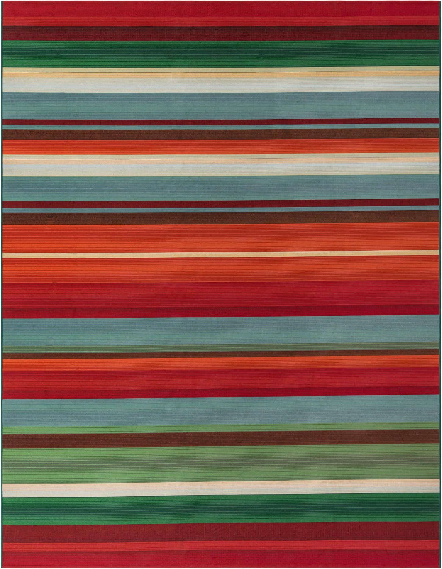 10' x 14' Easy-Clean Modern Indoor / Outdoor Rug