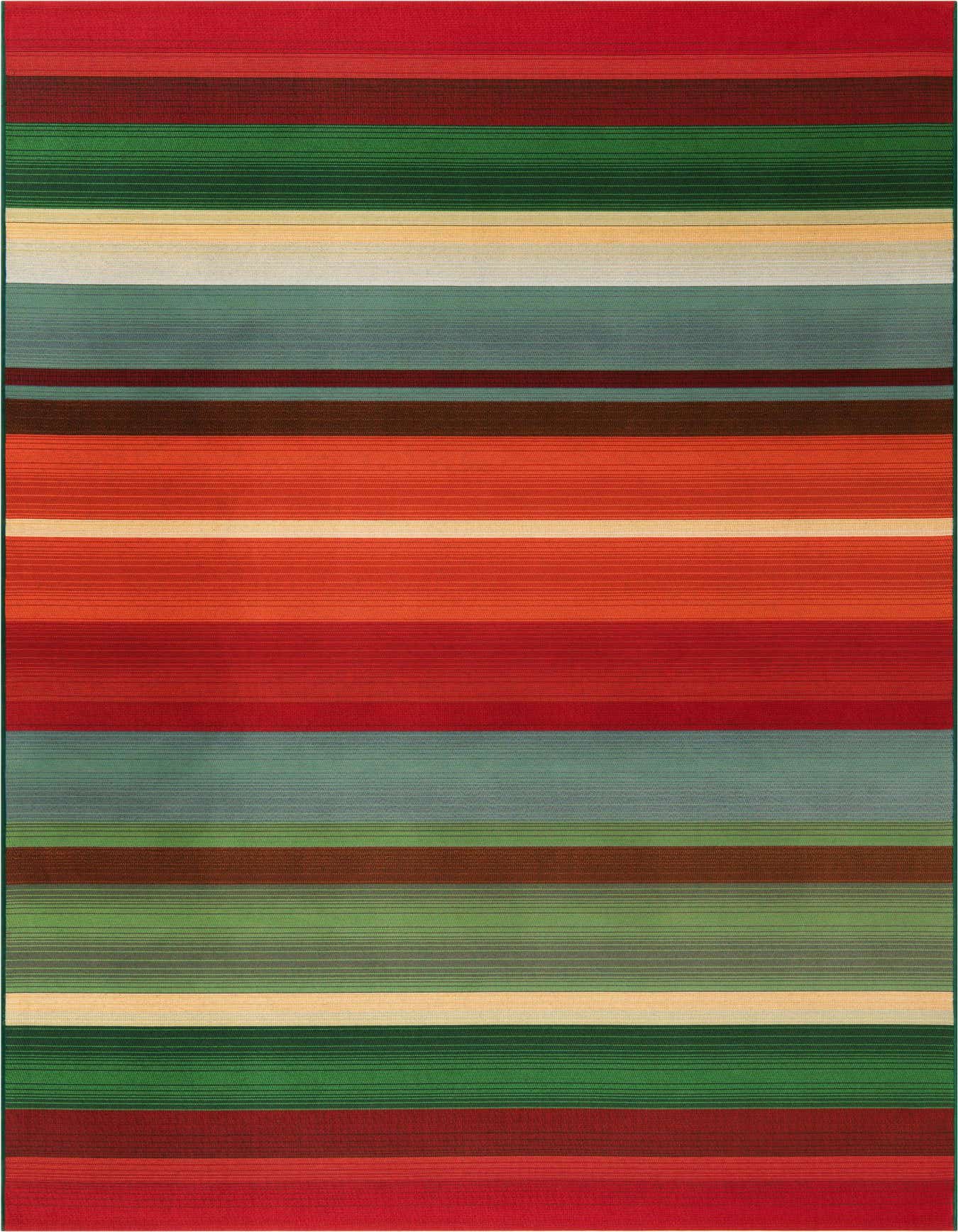 6' x 9' Easy-Clean Modern Indoor / Outdoor Rug
