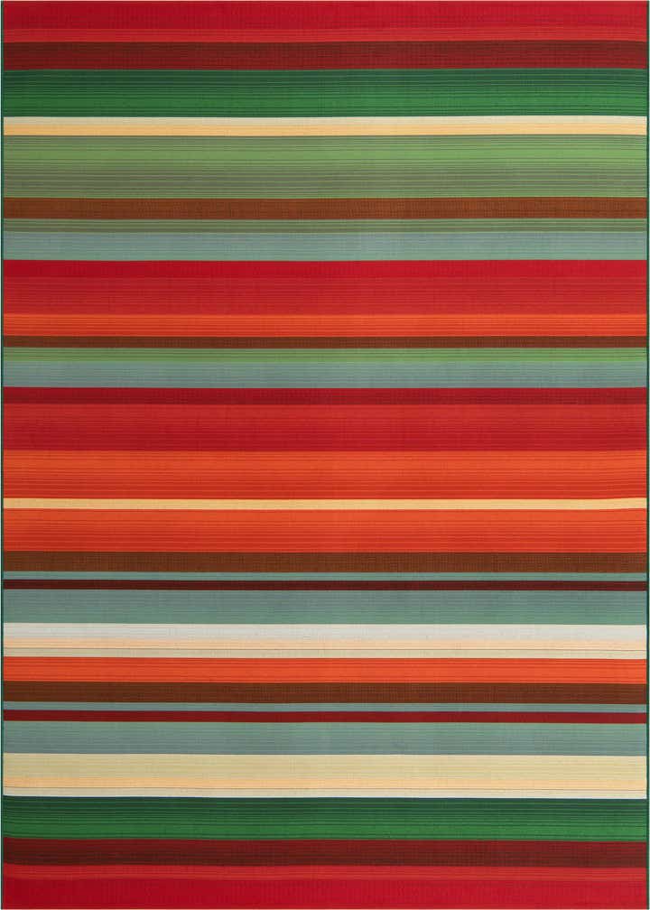 7' x 10' Easy-Clean Modern Indoor / Outdoor Rug