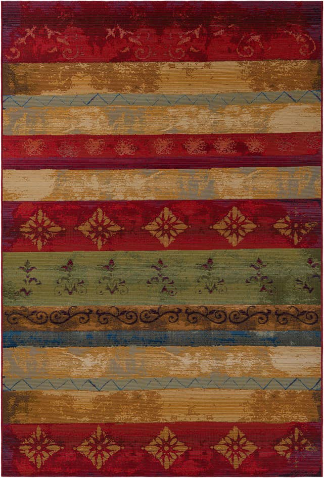 Detail image of 6' x 9' Easy-Clean Modern Indoor / Outdoor Rug