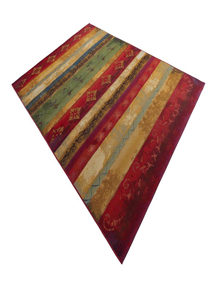 Detail image of 7' x 10'  Washable Modern Indoor / Outdoor Rug