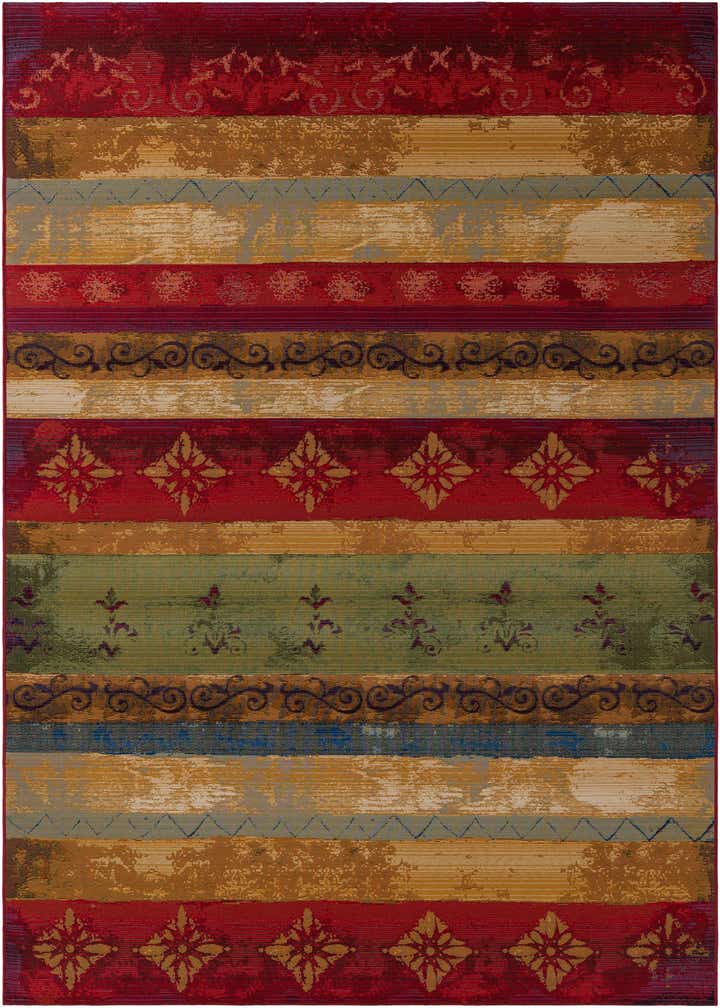 7' x 10' Easy-Clean Modern Indoor / Outdoor Rug