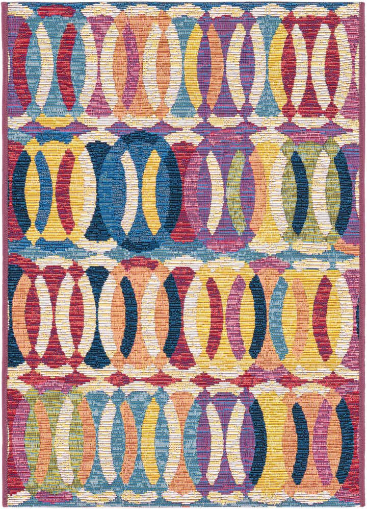 2' x 3' Easy-Clean Modern Indoor / Outdoor Rug