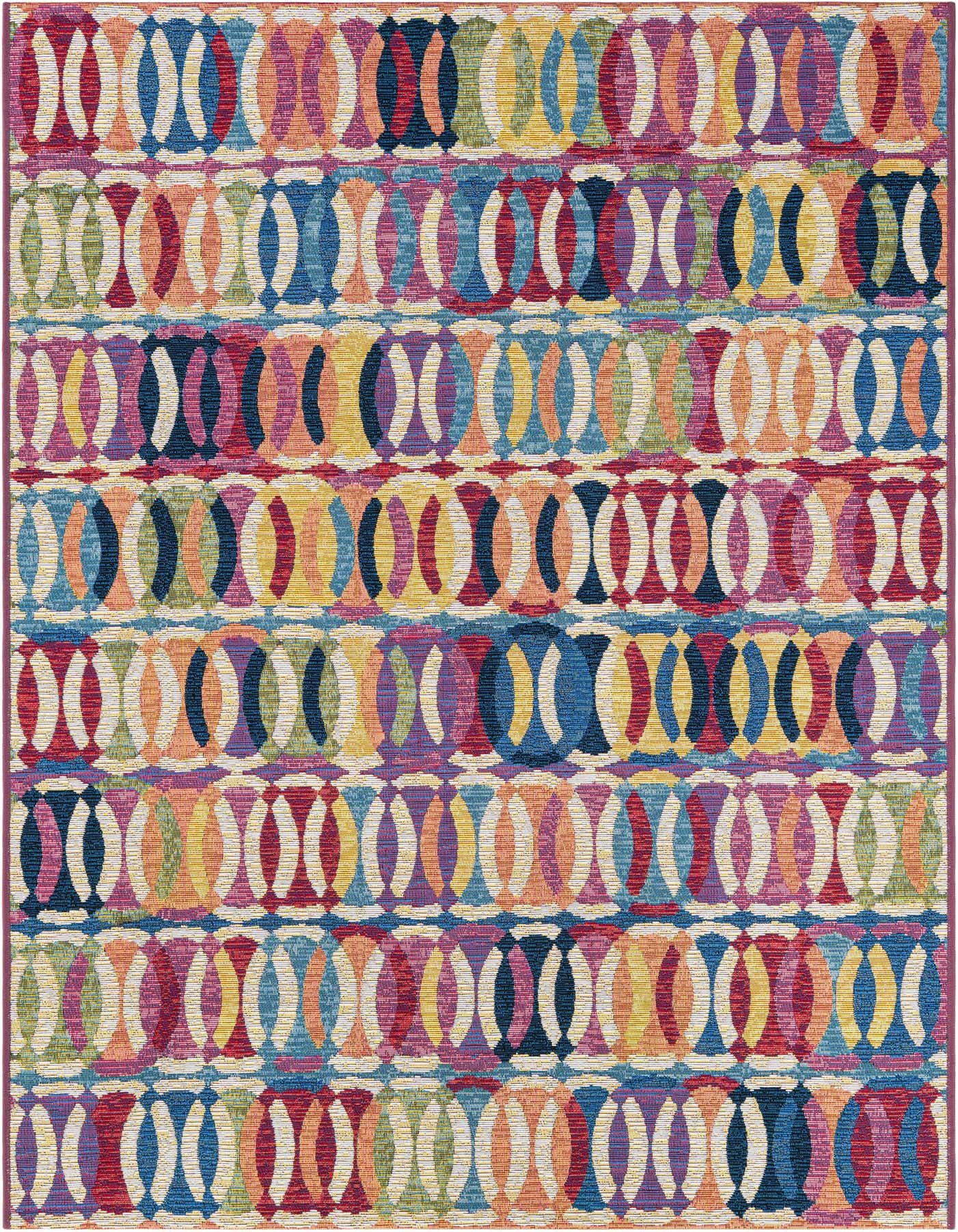 4' x 6' Easy-Clean Modern Indoor / Outdoor Rug