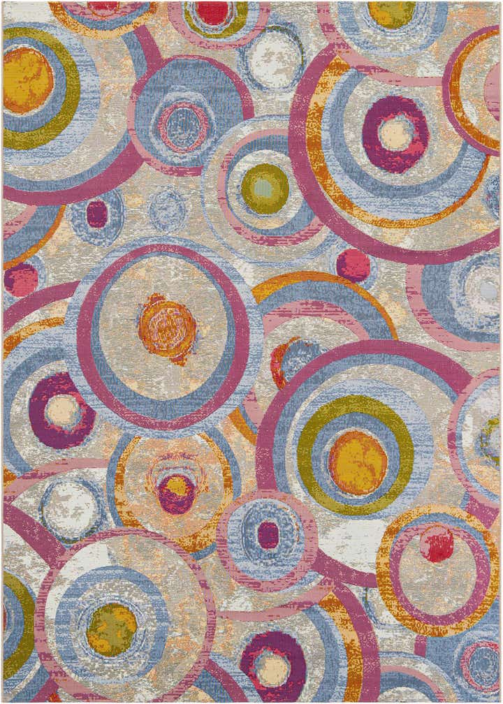 7' 10 x 10' Easy-Clean Modern Indoor / Outdoor Rug