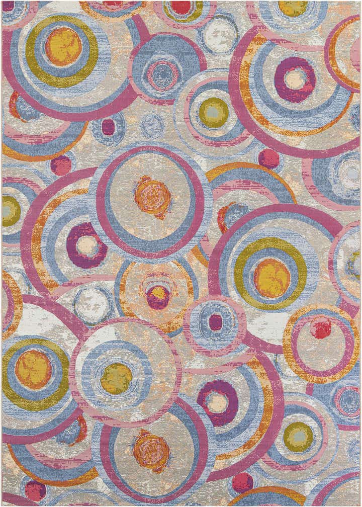 9' x 12' Easy-Clean Modern Indoor / Outdoor Rug