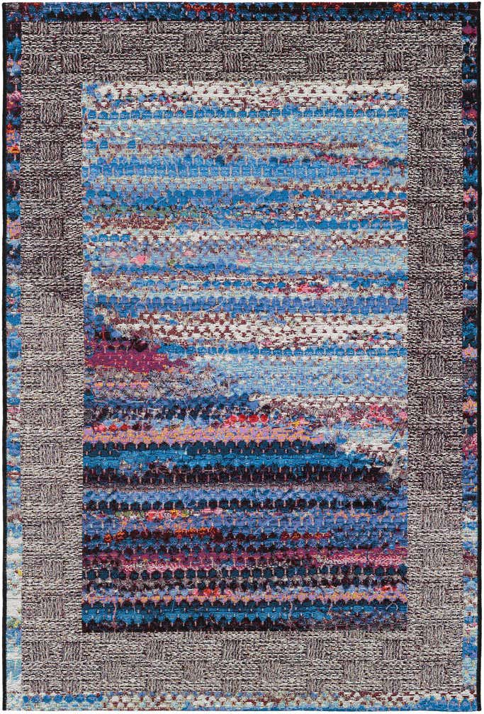 4' x 6' Easy-Clean Modern Indoor / Outdoor Rug