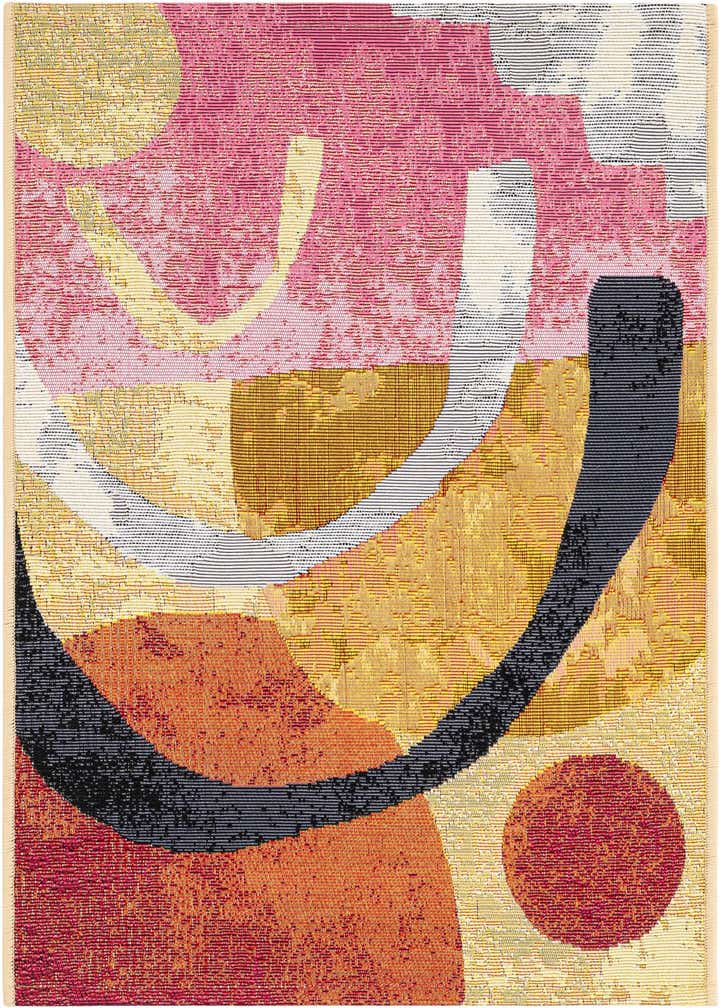 2' x 3' Easy-Clean Modern Indoor / Outdoor Rug