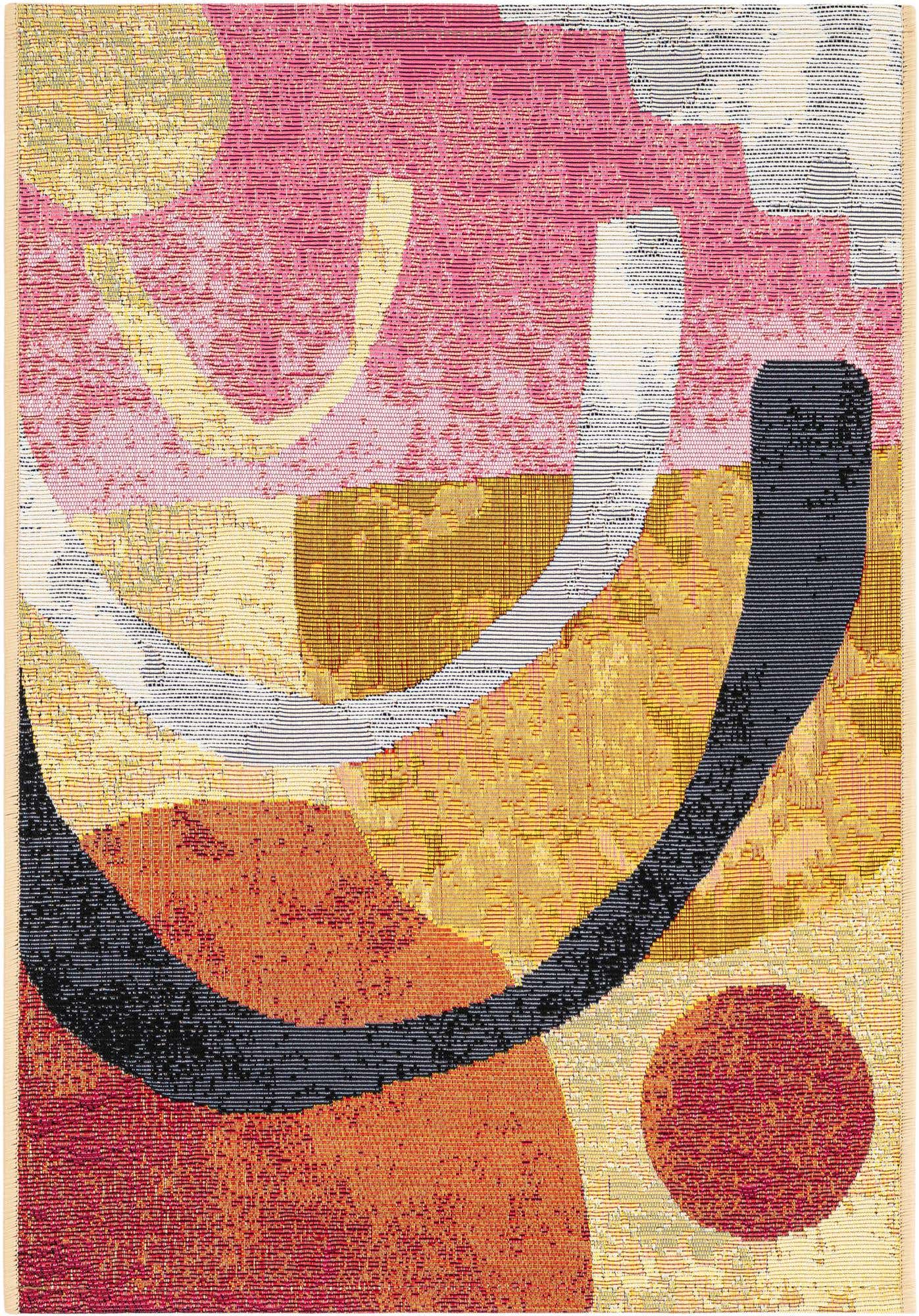 2' x 3' Easy-Clean Modern Indoor / Outdoor Rug