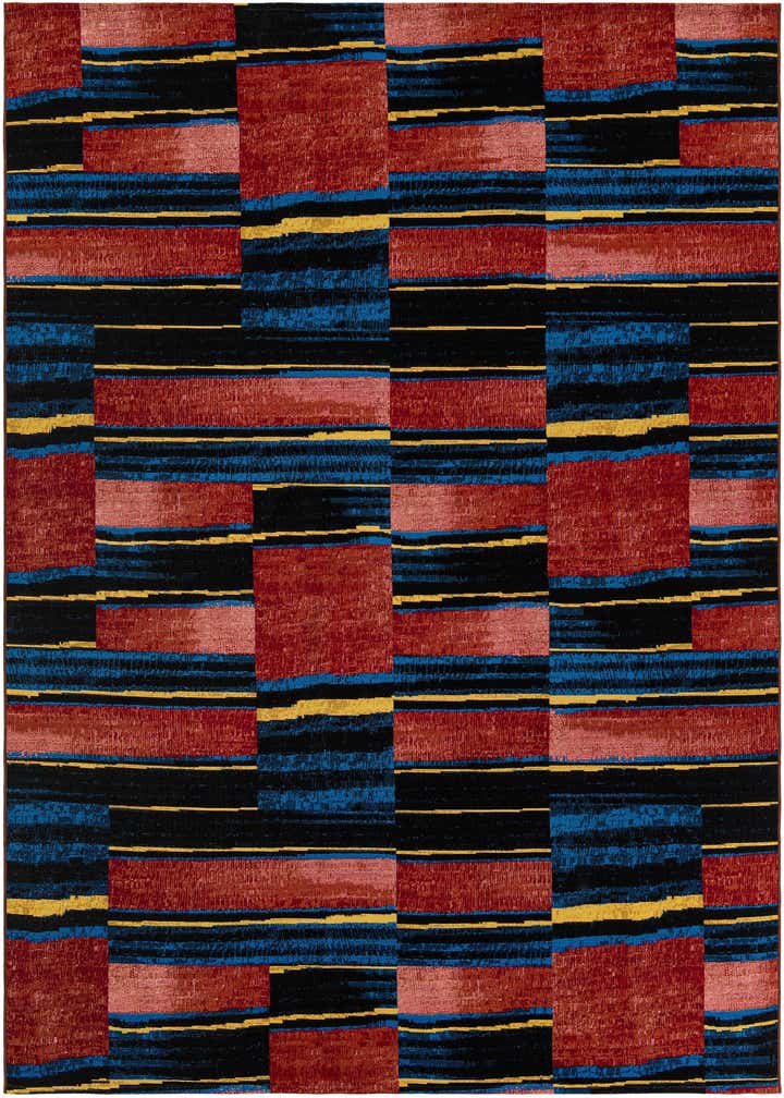 7' 10 x 10' Easy-Clean Modern Indoor / Outdoor Rug