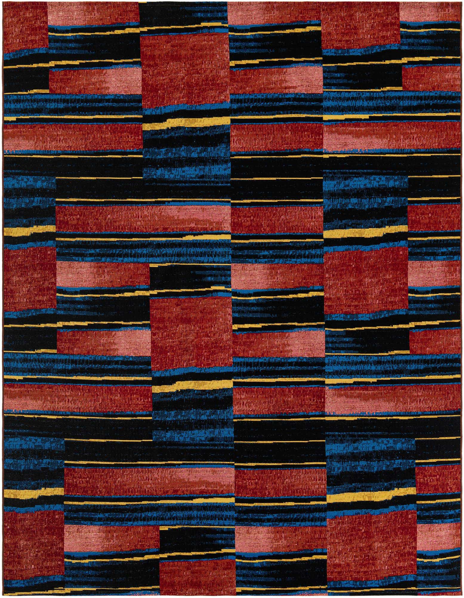 7' 10 x 10' Easy-Clean Modern Indoor / Outdoor Rug