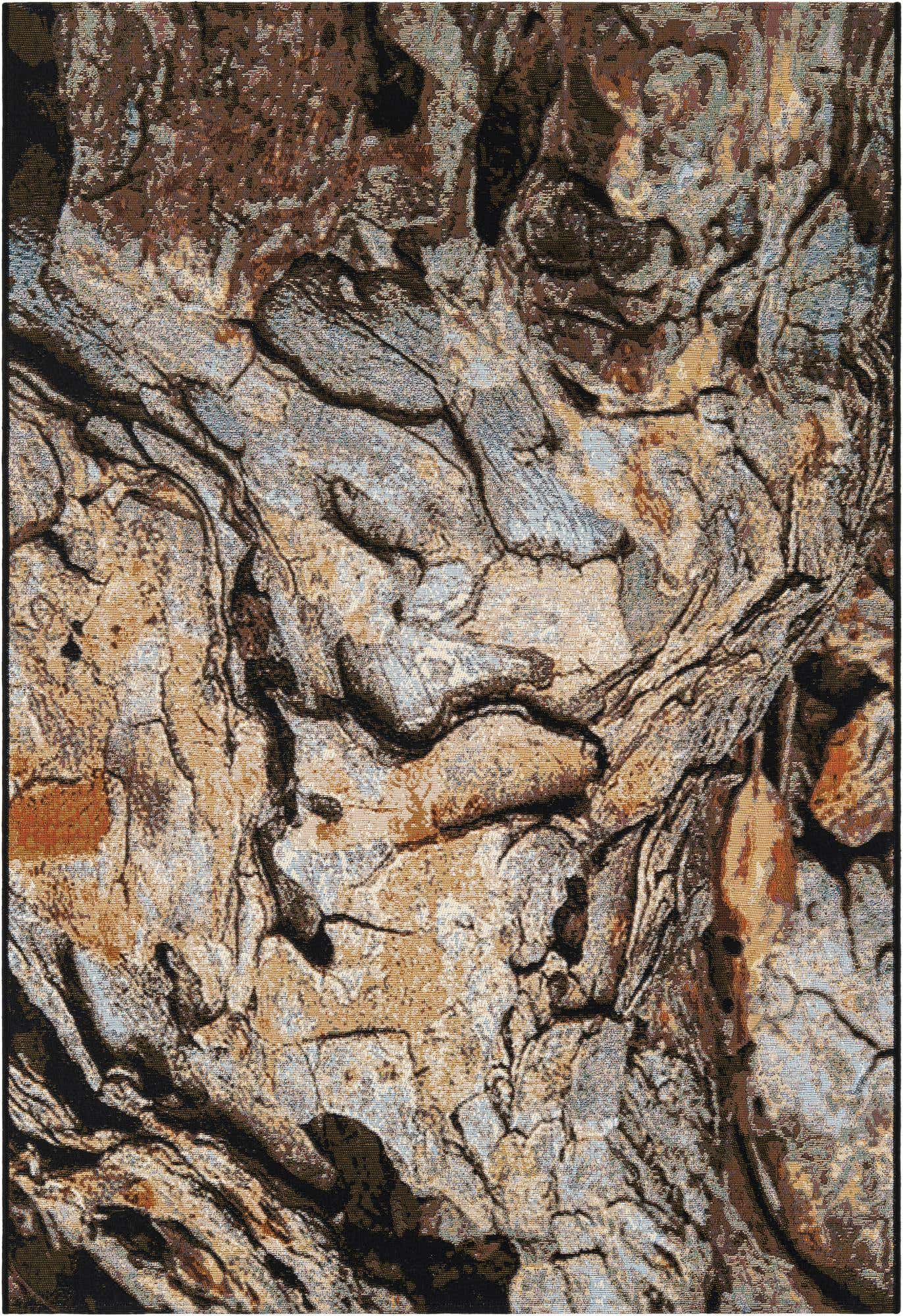 5' x 8' Easy-Clean Modern Indoor / Outdoor Rug