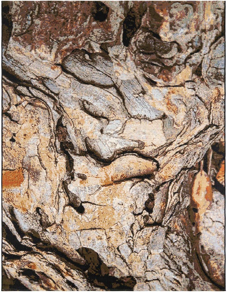 Detail image of 6' x 9' Easy-Clean Modern Indoor / Outdoor Rug