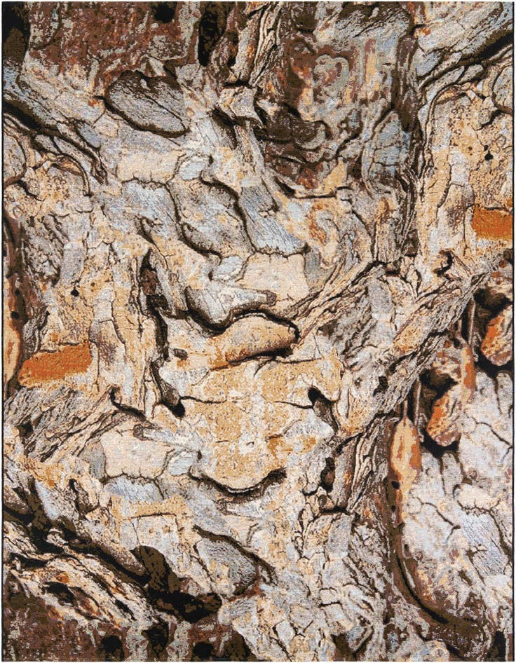 Detail image of 9' x 12' Easy-Clean Modern Indoor / Outdoor Rug