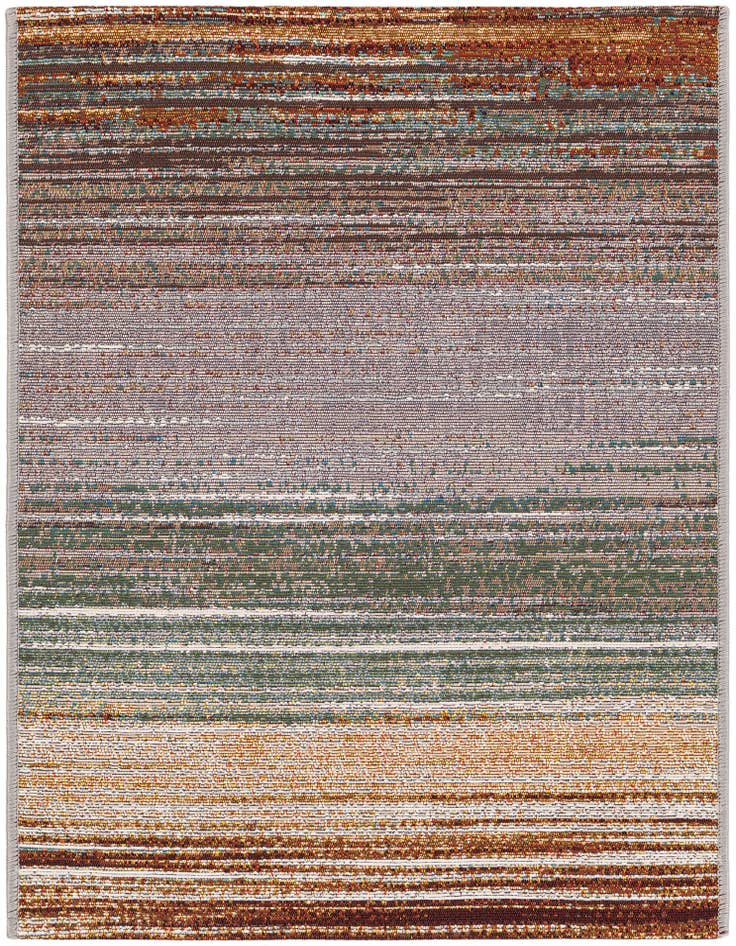 Detail image of 2' x 3' Easy-Clean Modern Indoor / Outdoor Rug