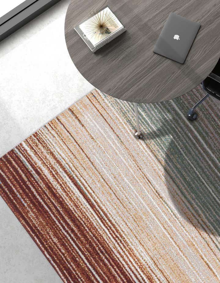 4' x 6' Easy-Clean Modern Indoor / Outdoor Rug