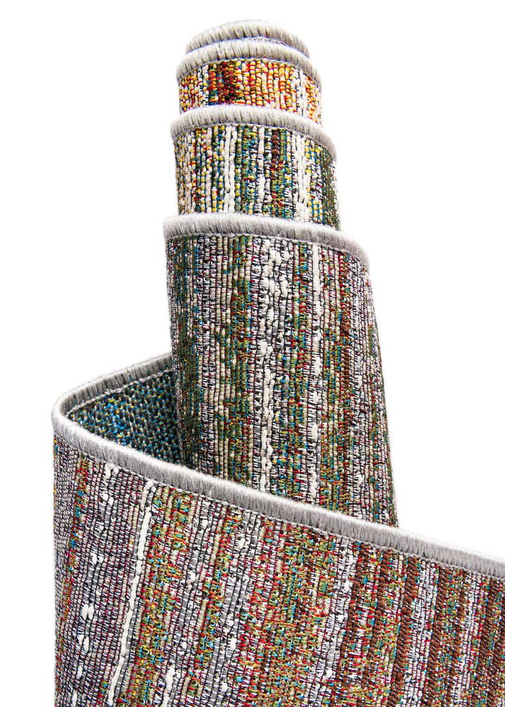 9' x 12' Easy-Clean Modern Indoor / Outdoor Rug