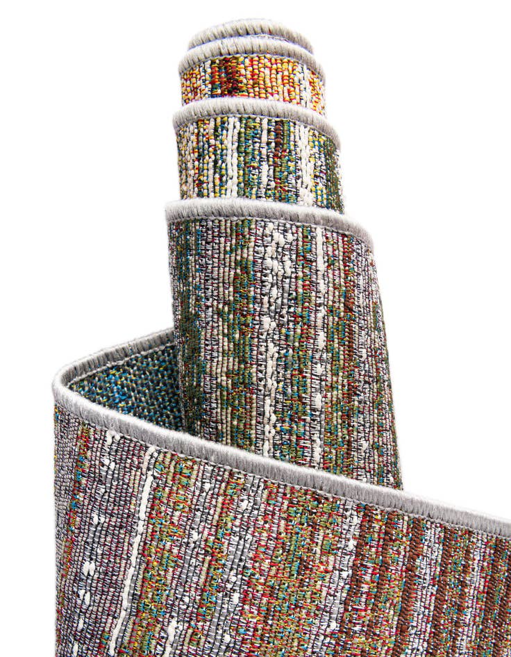 Detail image of 5' x 7' Easy-Clean Modern Indoor / Outdoor Rug