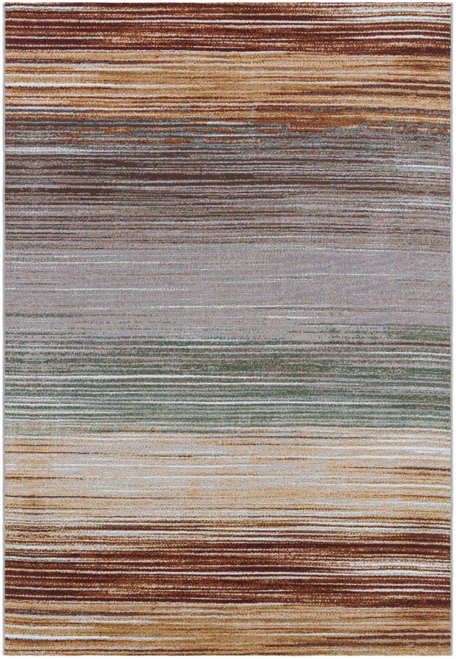 Detail image of 6' x 9' Easy-Clean Modern Indoor / Outdoor Rug