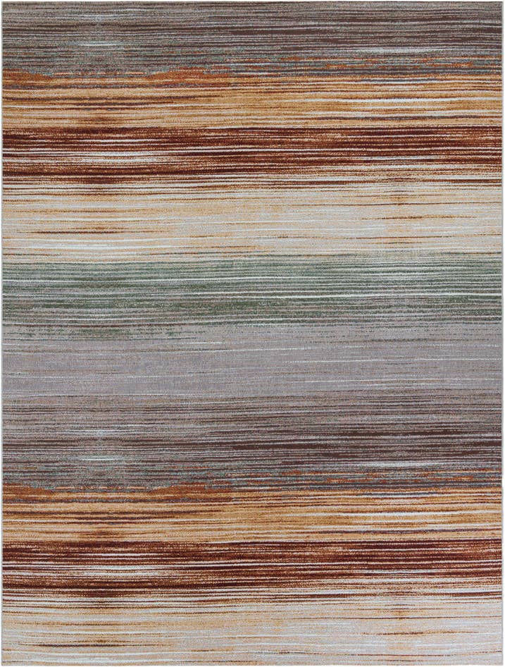 Detail image of 9' x 12' Easy-Clean Modern Indoor / Outdoor Rug