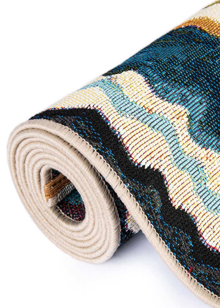 9' x 12' Easy-Clean Modern Indoor / Outdoor Rug