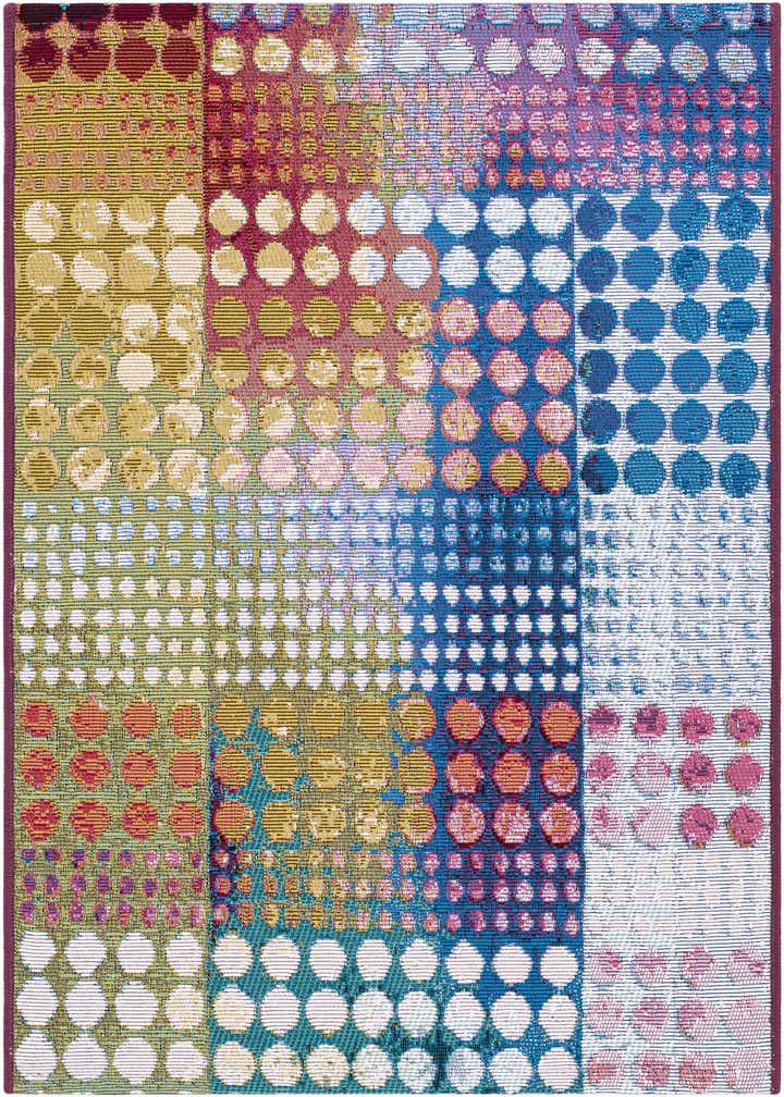 2' x 3' Easy-Clean Modern Indoor / Outdoor Rug