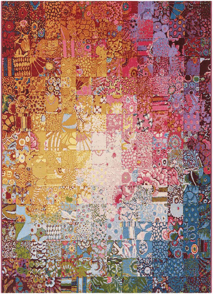 5' x 7' Easy-Clean Modern Indoor / Outdoor Rug