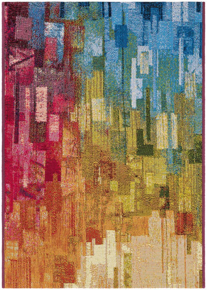 2' x 3' Easy-Clean Modern Indoor / Outdoor Rug