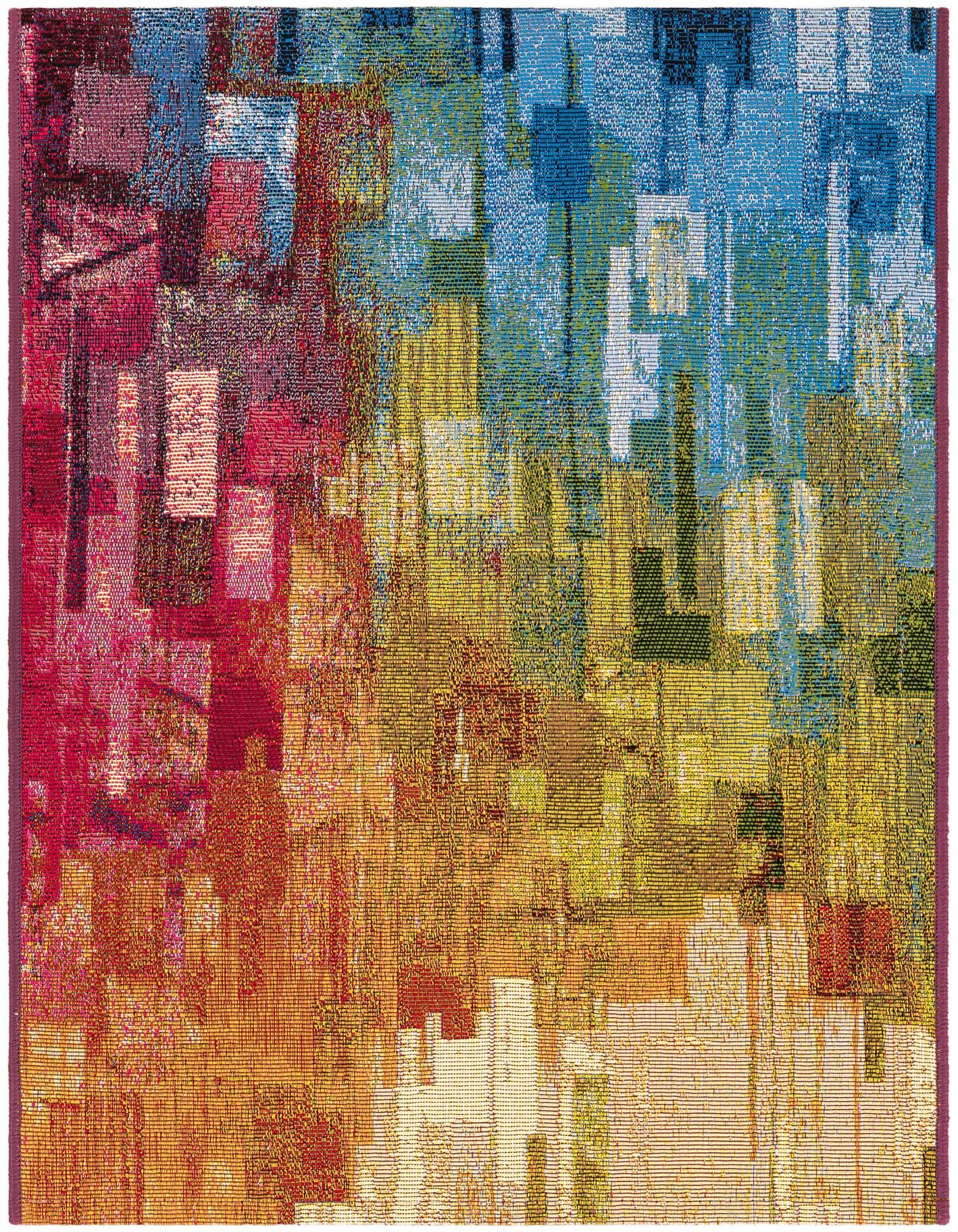 2' x 3' Easy-Clean Modern Indoor / Outdoor Rug