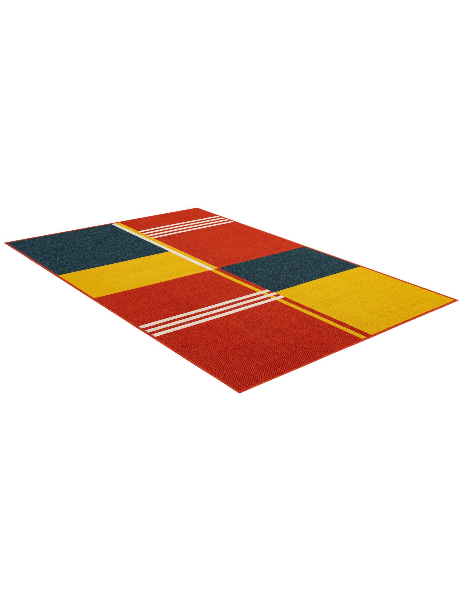 4' x 6' Easy-Clean Modern Indoor / Outdoor Rug