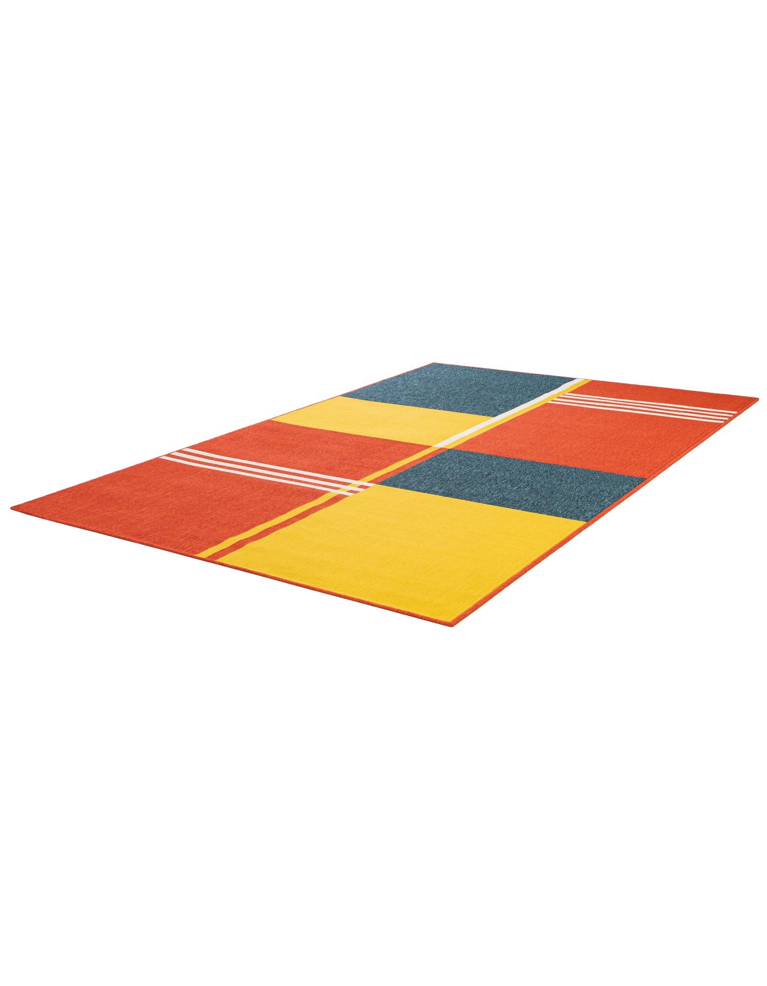 5' 3 x 8' Easy-Clean Modern Indoor / Outdoor Rug