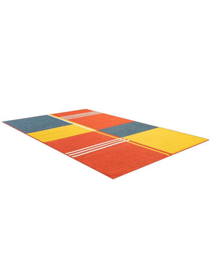 6' x 9' Easy-Clean Modern Indoor / Outdoor Rug