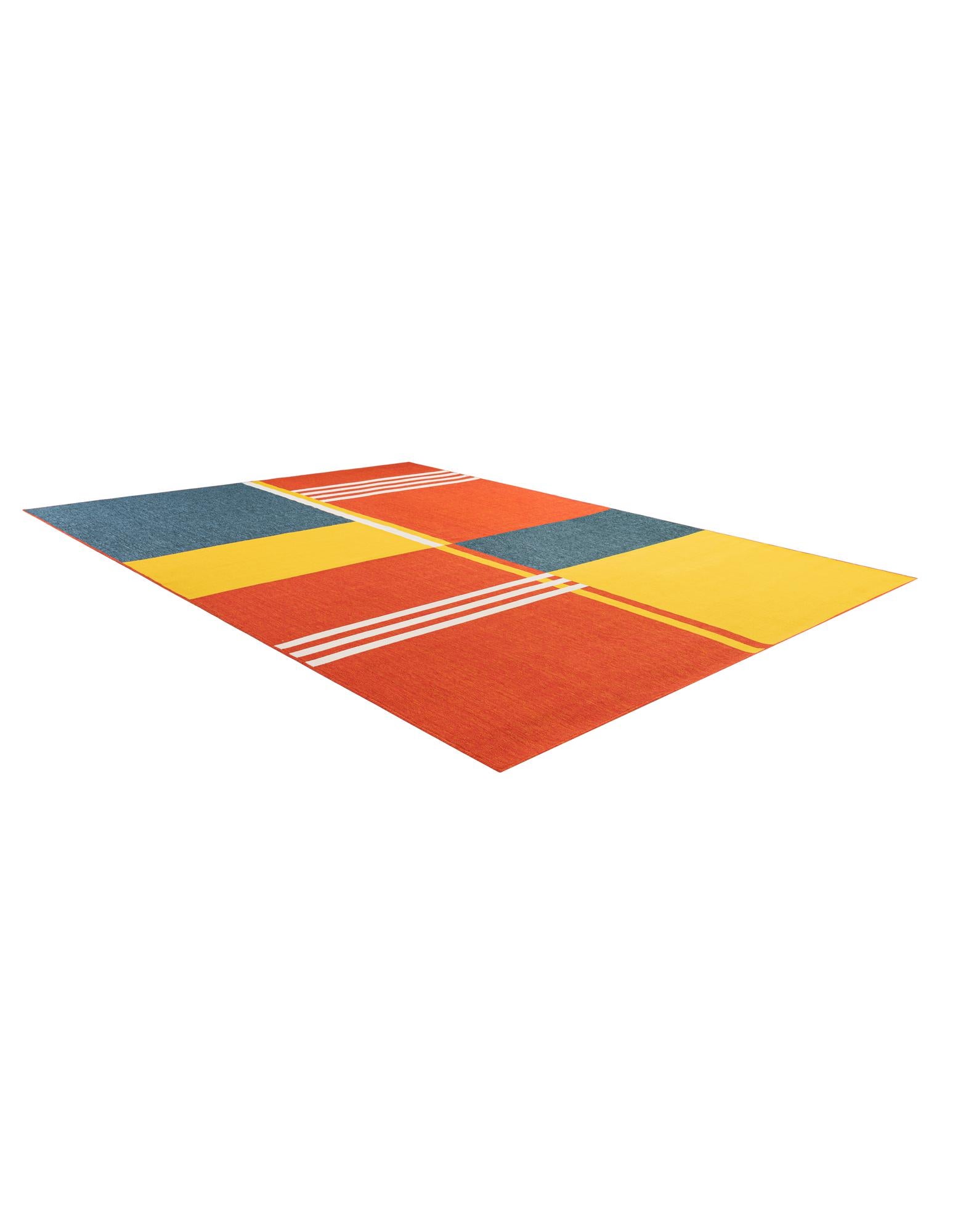 9' x 12' Easy-Clean Modern Indoor / Outdoor Rug