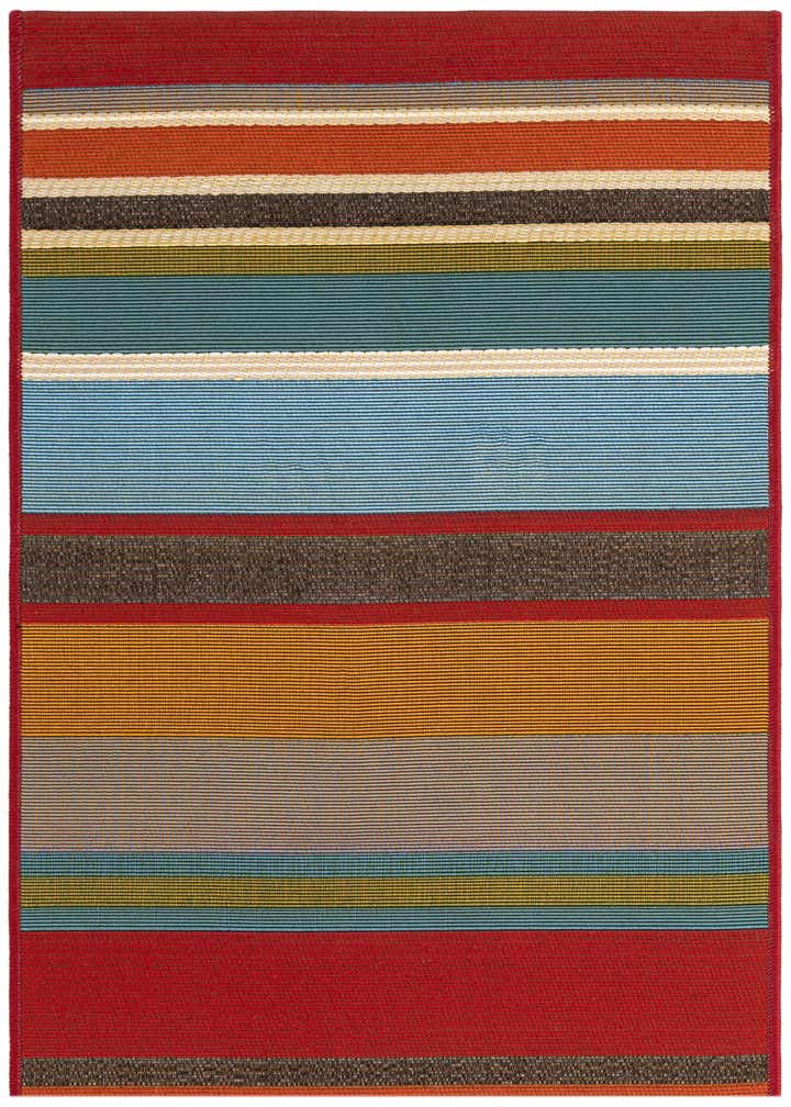 2' x 3' Easy-Clean Modern Indoor / Outdoor Rug
