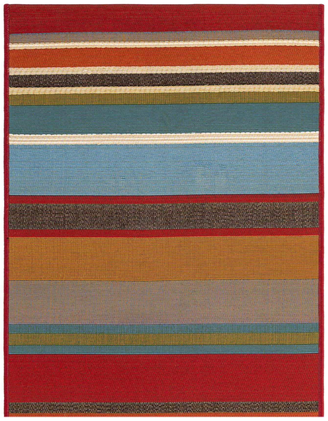 2' x 3' Easy-Clean Modern Indoor / Outdoor Rug