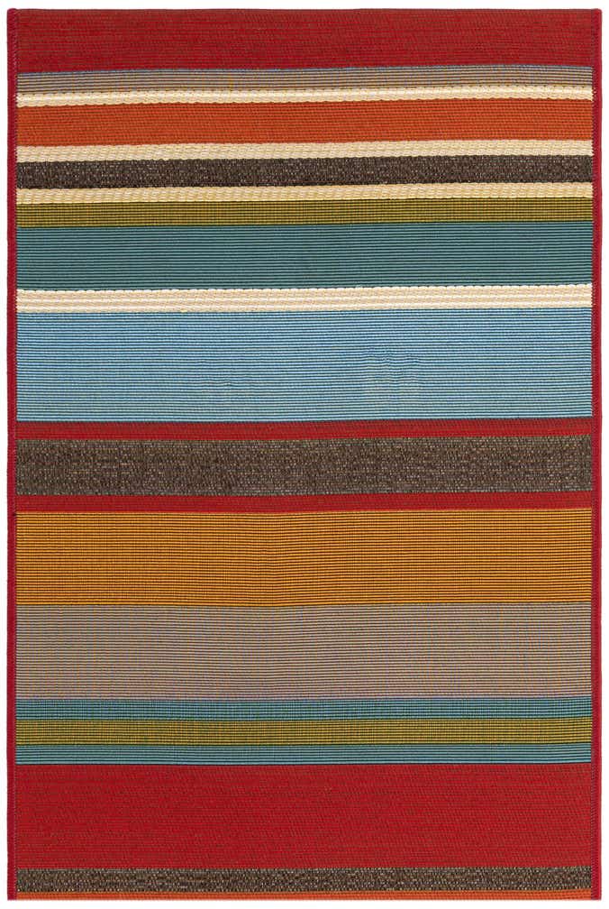 2' x 3' Easy-Clean Modern Indoor / Outdoor Rug